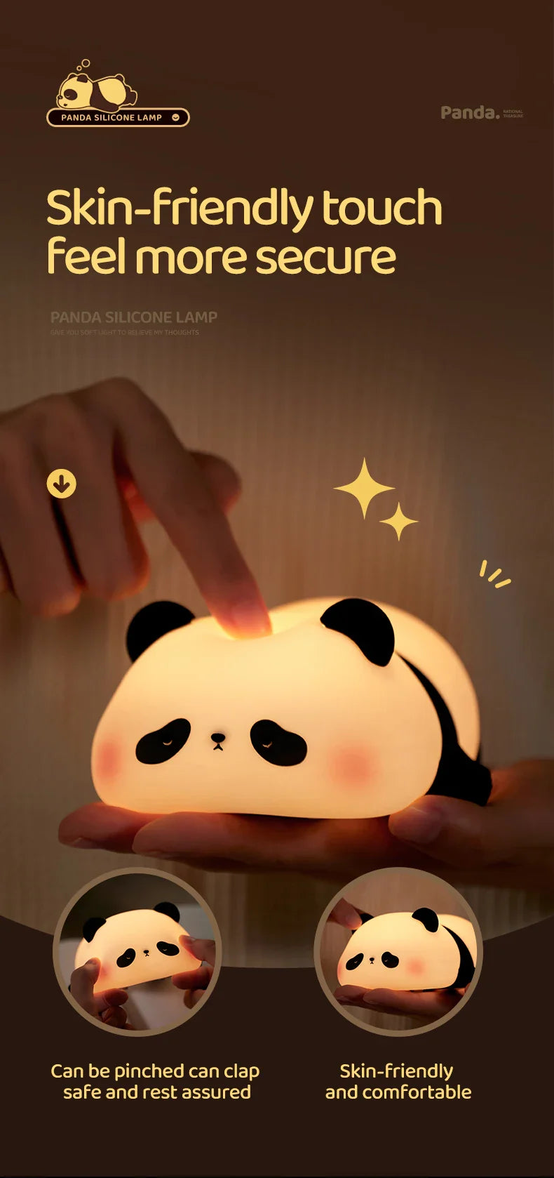 Panda Kawaii Night Lamp